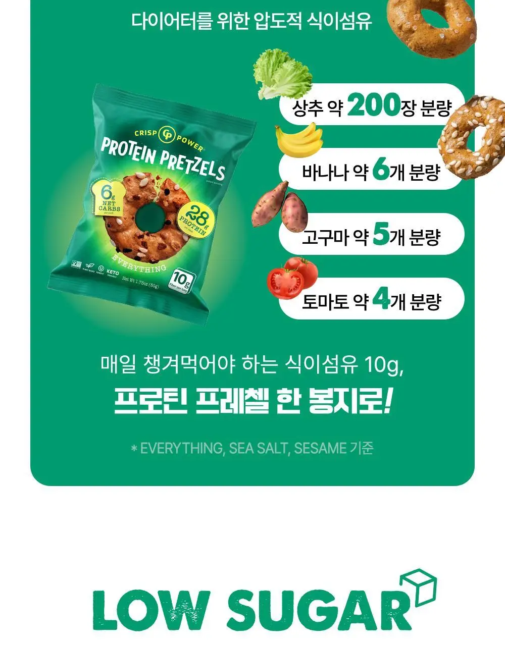 [미국품절대란] 크리스프파워 프로틴 프레첼 체다 50g 상세페이지 17